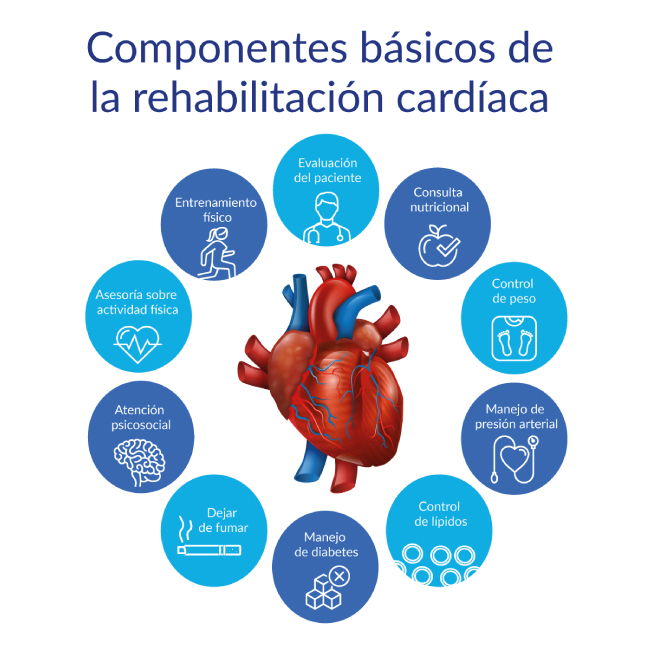 Componentes b�sicos de rehabilitaci�n cardiaca