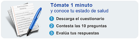 T�mate un minuto y conoce tu estado de salud